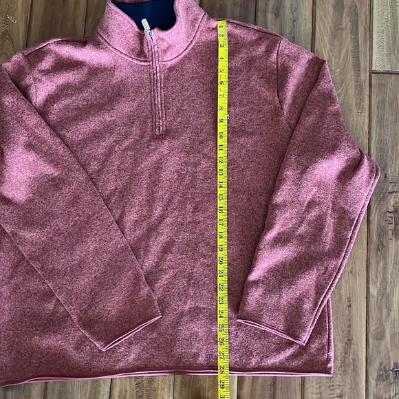 Crown and Ivy men's quarter zip sweater size xl - Picture 7 of 8